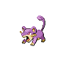 Normal coloration of Rattata (female)