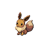 Normal coloration of Eevee (female)