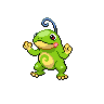 Normal coloration of Politoed (female)