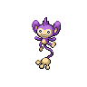 Normal coloration of Aipom (female)