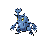 Normal coloration of Heracross (female)