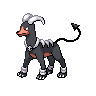 Normal coloration of Houndoom (female)