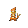 Normal coloration of Buizel (female)