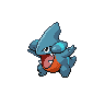 Normal coloration of Gible (female)