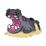 Normal coloration of Hippowdon (female)