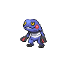 Normal coloration of Croagunk (female)