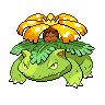 Shiny version of Venusaur (female)