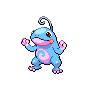 Shiny version of Politoed (female)