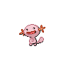 Shiny version of Wooper (female)