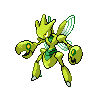 Shiny version of Scizor (female)