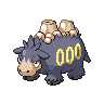 Shiny version of Camerupt (female)