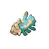 Shiny version of Relicanth (female)