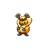 Shiny version of Kricketot (female)