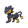 Shiny version of Luxray (female)
