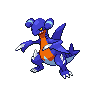Shiny version of Gabite (female)