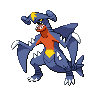 Shiny version of Garchomp (female)