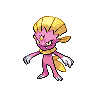 Shiny version of Weavile (female)