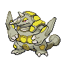 Shiny version of Rhyperior (female)