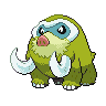 Shiny version of Mamoswine (female)