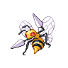 Normal coloration of Beedrill