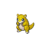 Normal coloration of Sandshrew