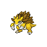 Normal coloration of Sandslash