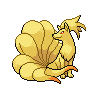 Normal coloration of Ninetales