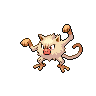 Normal coloration of Mankey