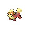 Normal coloration of Growlithe