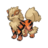 Normal coloration of Arcanine