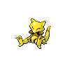 Normal coloration of Abra