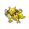 Normal coloration of Kadabra (male)