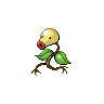 Normal coloration of Bellsprout
