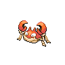 Normal coloration of Krabby