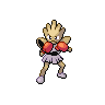 Normal coloration of Hitmonchan