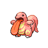 Normal coloration of Lickitung