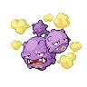 Normal coloration of Weezing
