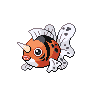 Normal coloration of Seaking (male)