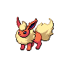 Normal coloration of Flareon