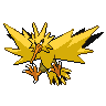 Normal coloration of Zapdos