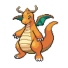 Normal coloration of Dragonite