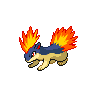 Normal coloration of Quilava