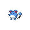 Normal coloration of Marill