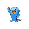 Normal coloration of Wobbuffet (male)