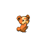 Normal coloration of Teddiursa
