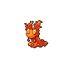 Normal coloration of Slugma