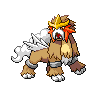 Normal coloration of Entei