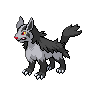 Normal coloration of Mightyena