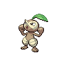 Normal coloration of Nuzleaf (male)