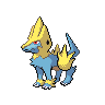 Normal coloration of Manectric